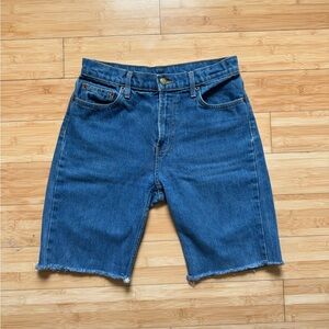 B SIDES Denim Shorts